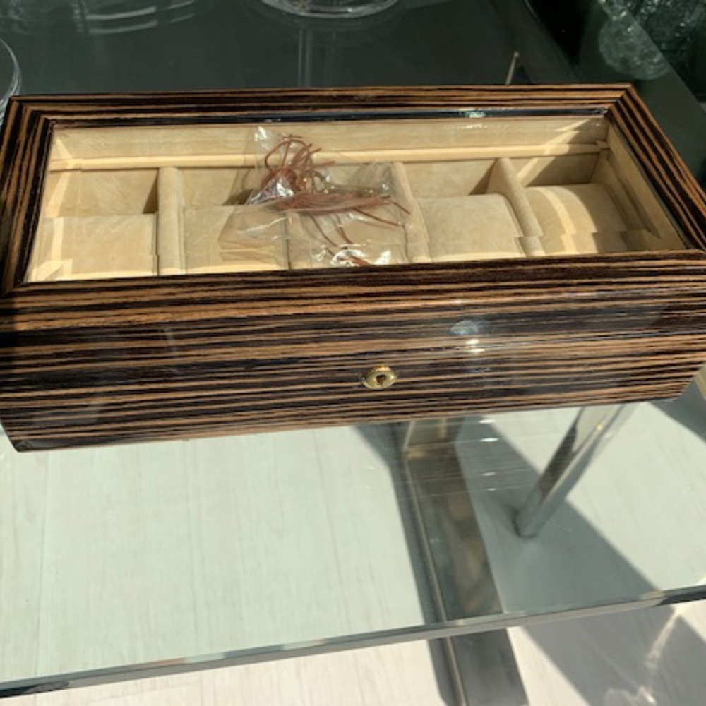 Men's 5 slot Watch Box